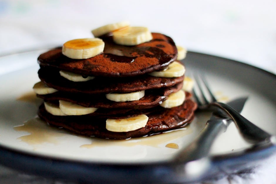 How To Make Pancakes Not Stick To The Pan - Chocolate Covered Katie