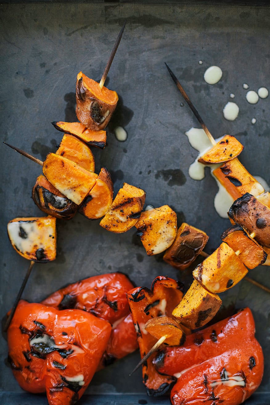 Grilled Sweet Potato Skewers