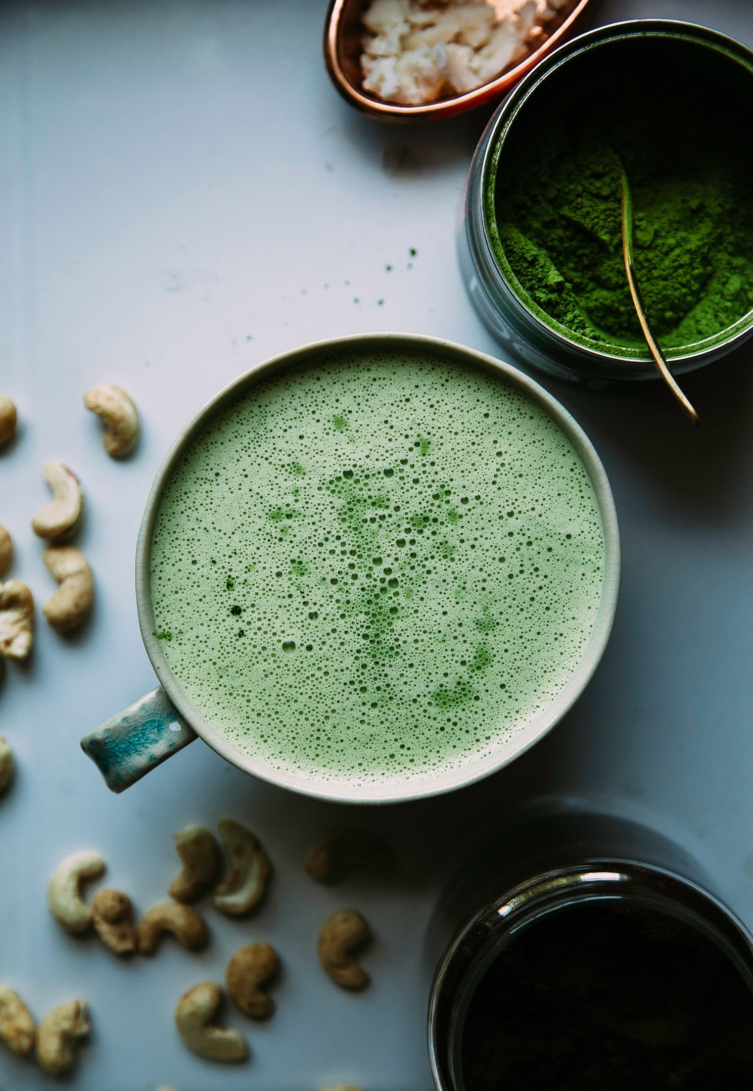 Matcha Green Tea Smoothie - A Beautiful Mess