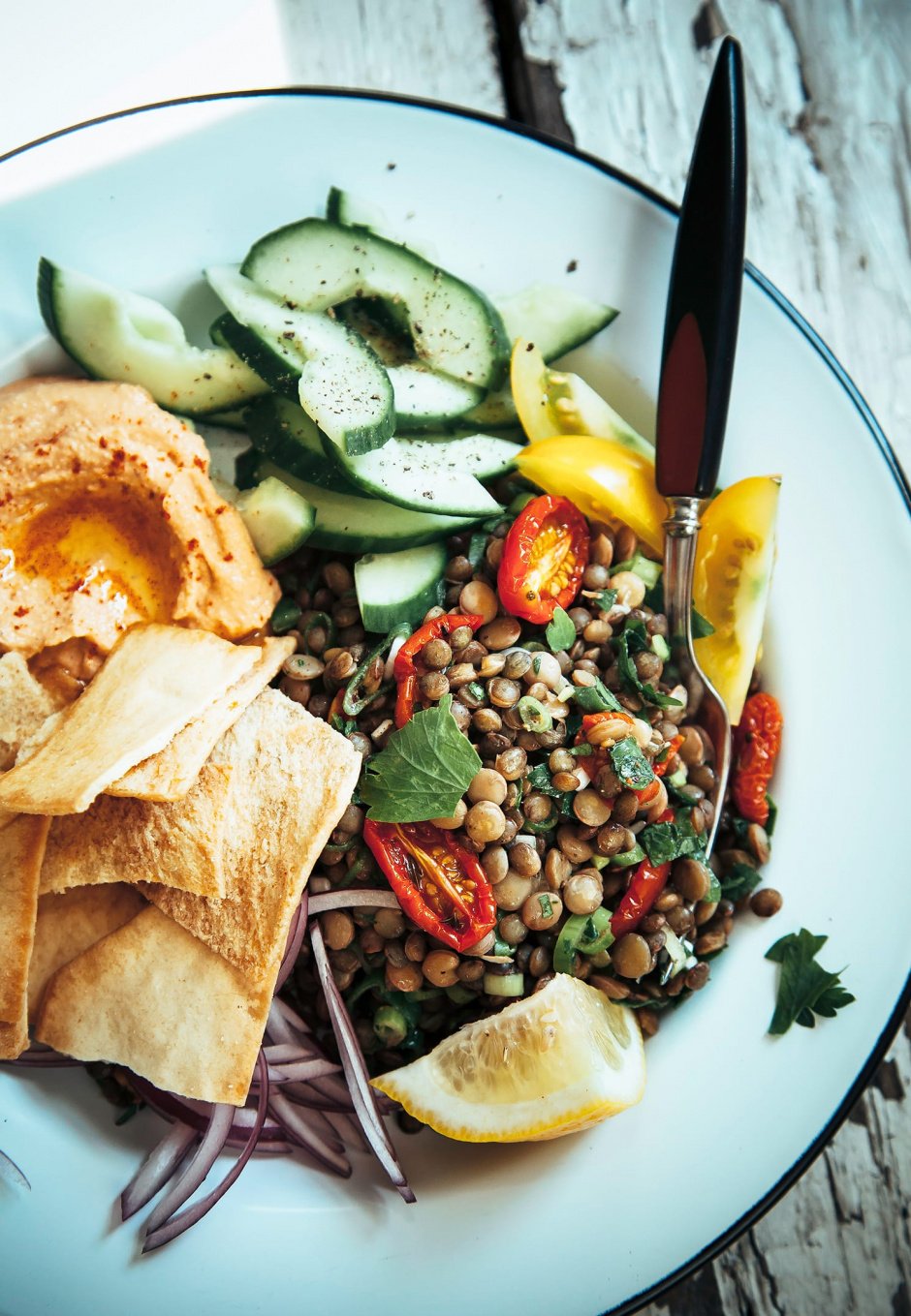 The Best Marinated Lentils with Herbs The First Mess
