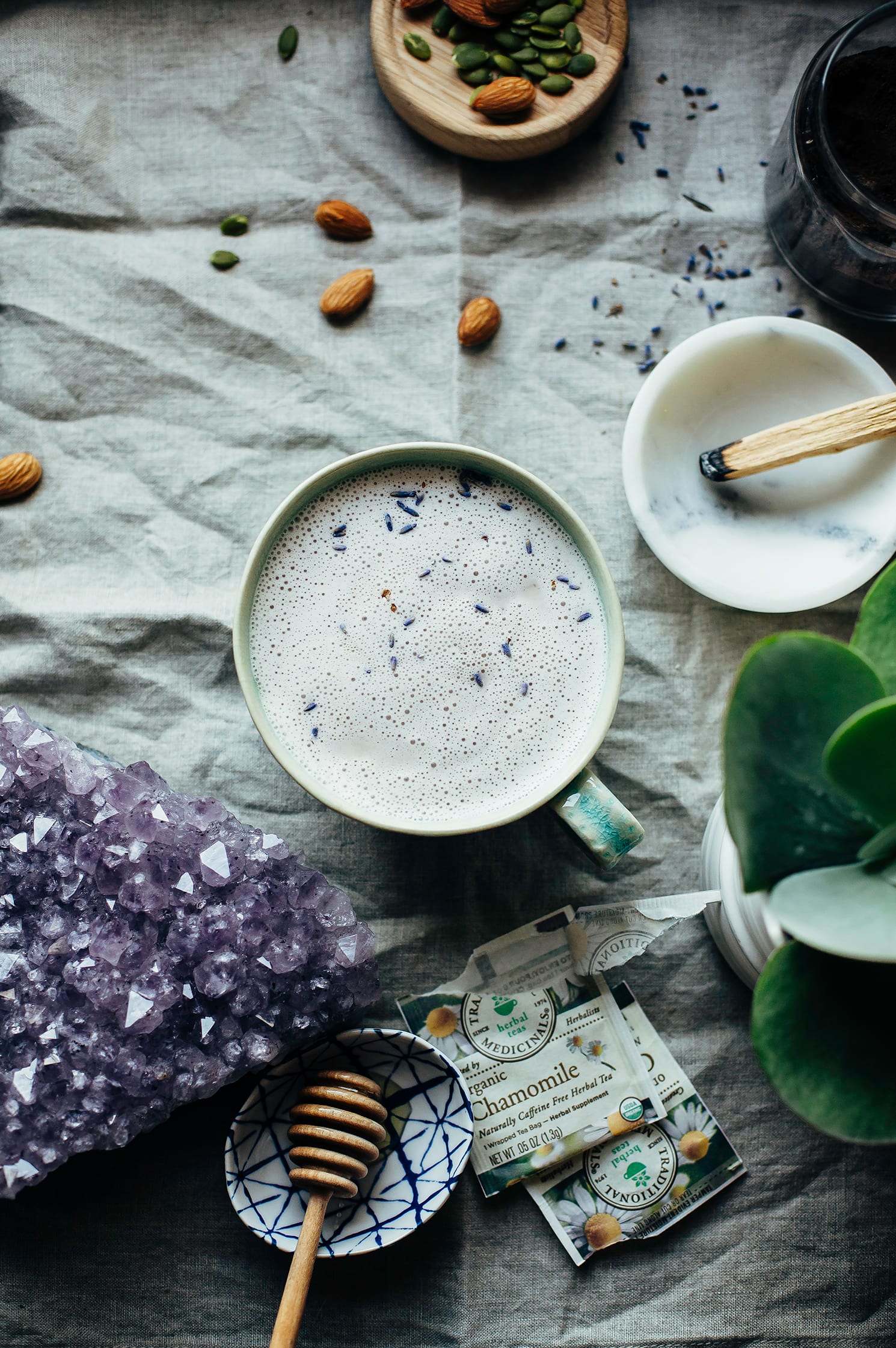 Sweet As Sugar Lavender Latte Mug with Sweet Treats Coffee Cup for