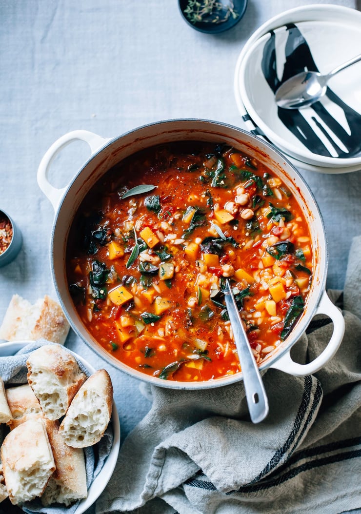 Minestrone Soup - mysavoryspoon