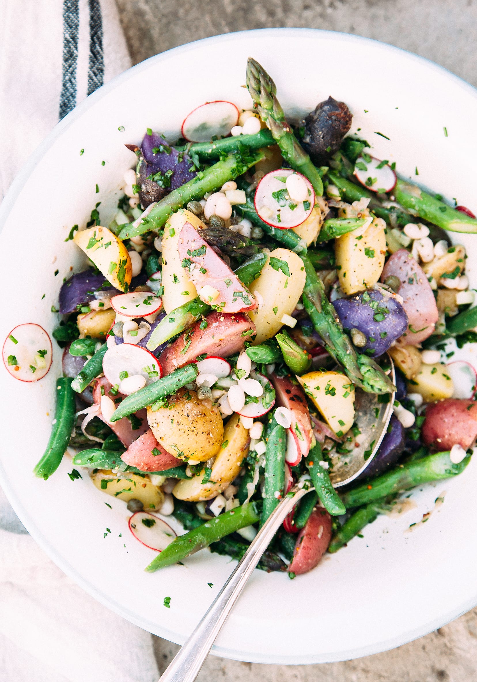 Our Favourite Picnic Salad With Potatoes White Beans The First Mess