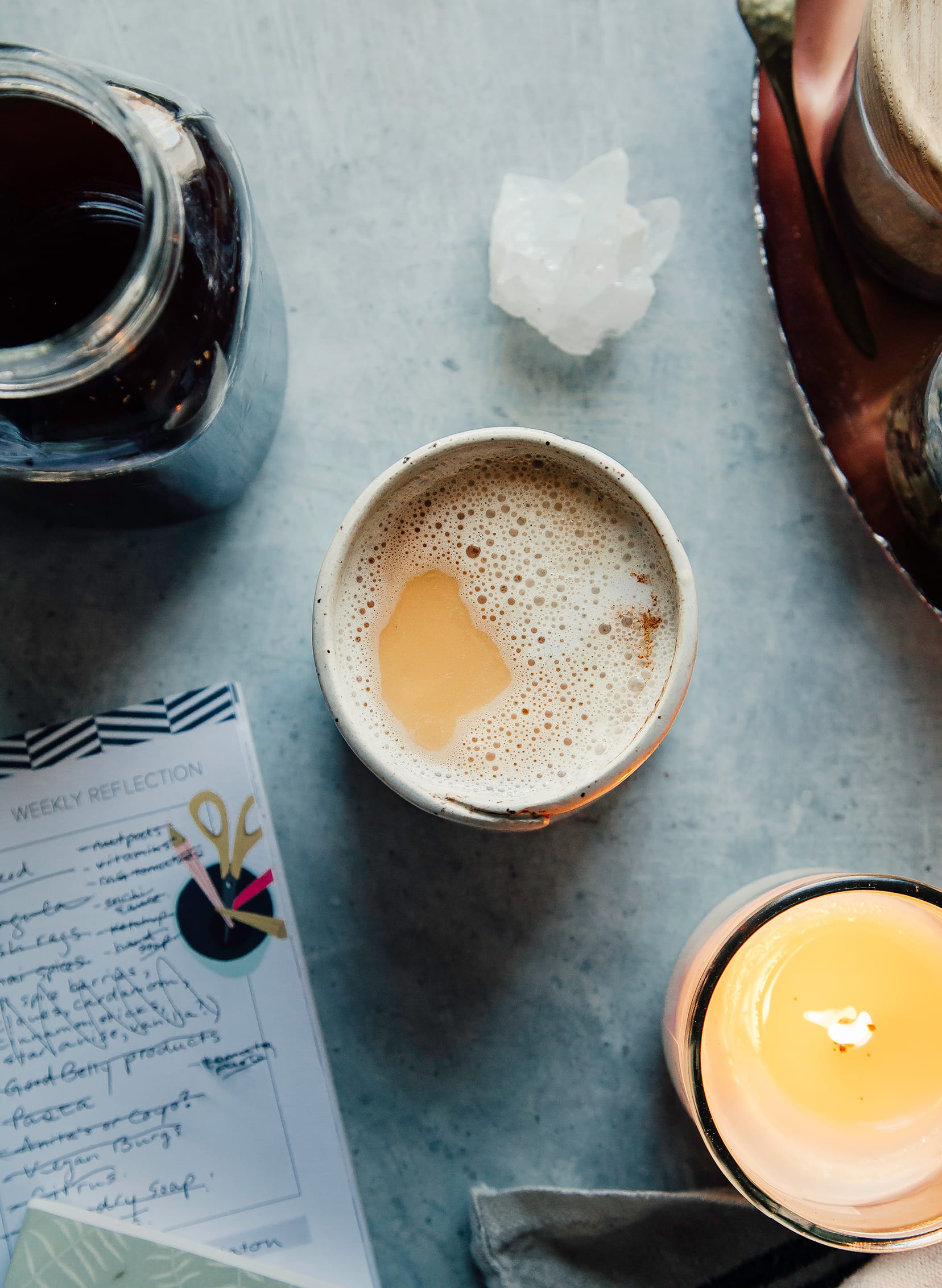 Iced Chai Latte - A Beautiful Mess