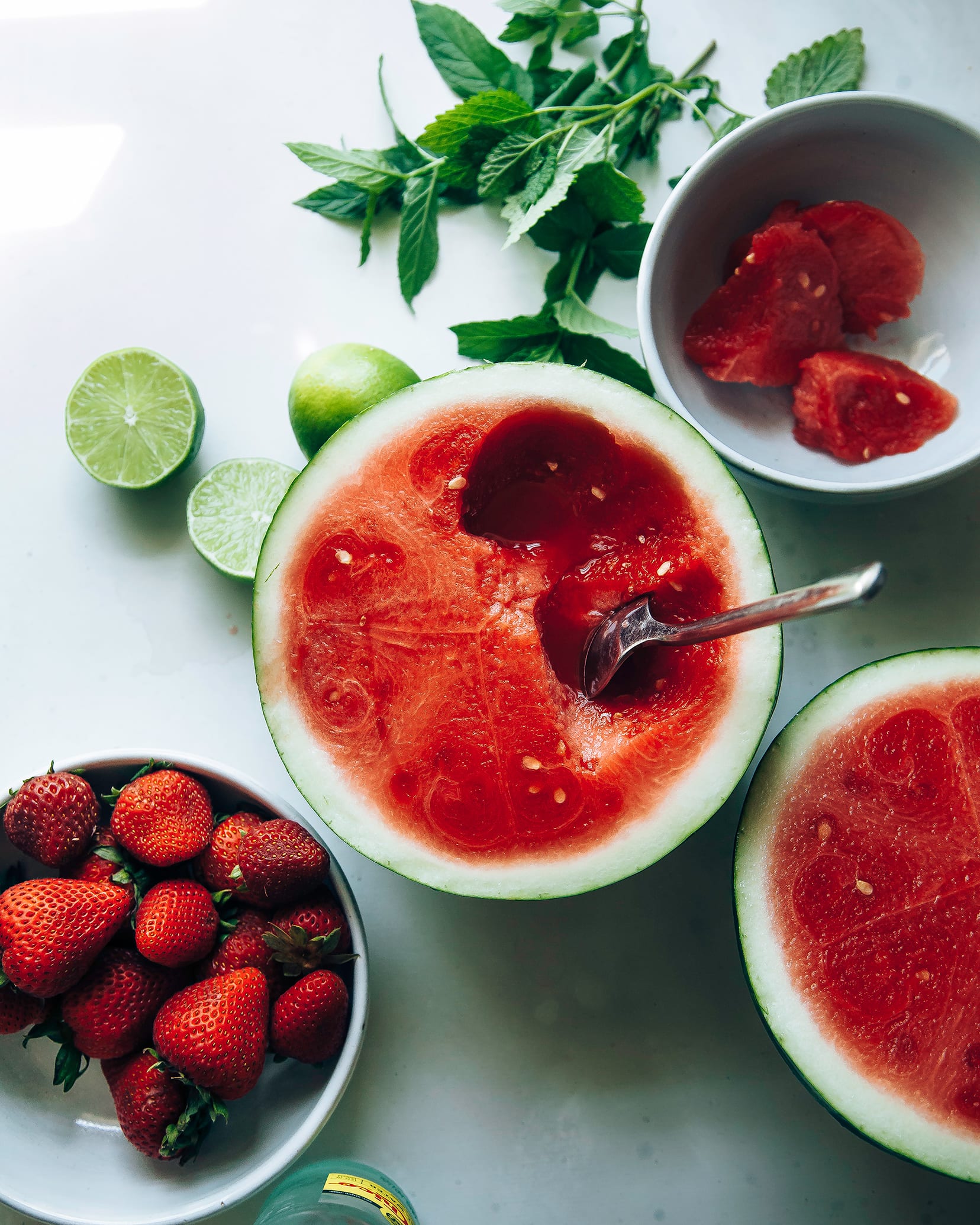 Strawberry-Lime Water - Recipes