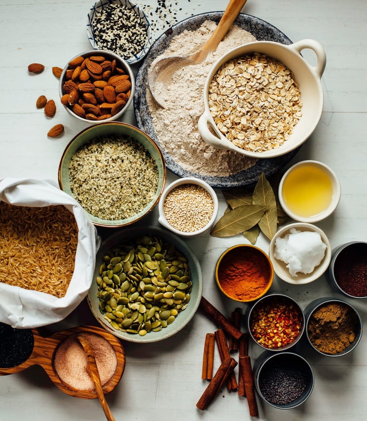 Vegan pantry-friendly recipes