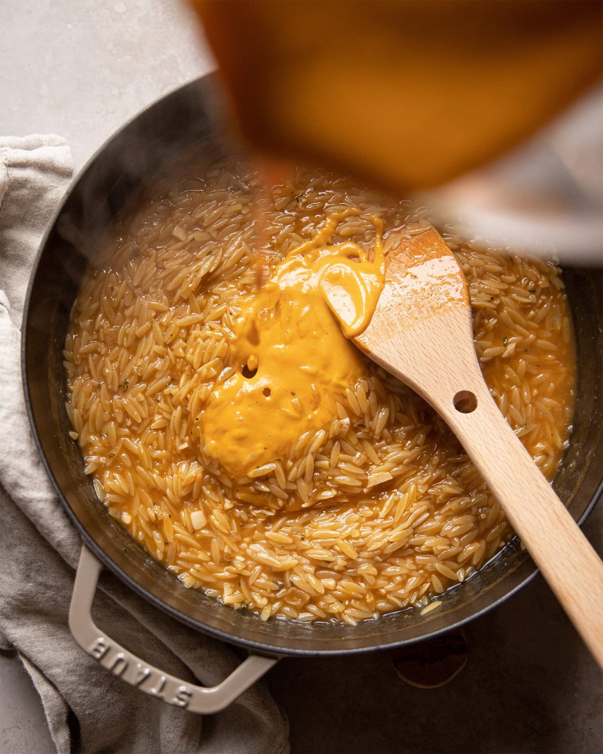 Creamy Vegan Orzo Risotto The First Mess