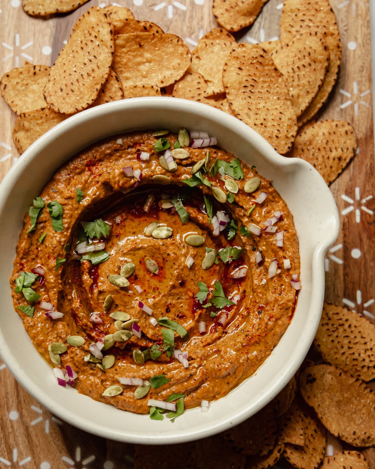 Black Bean Dip with Roasted Squash, Garlic & Chipotles The First Mess