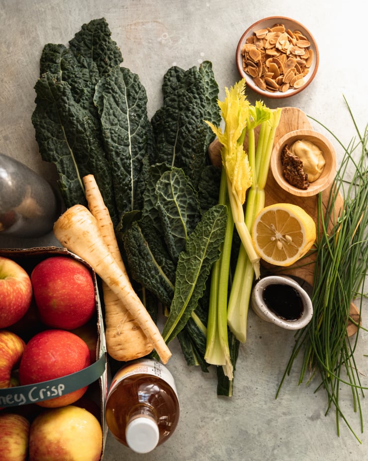 Meal Prep Garden Salad with Sweet & Spicy Apple Dijon Dressing The Holy Mess