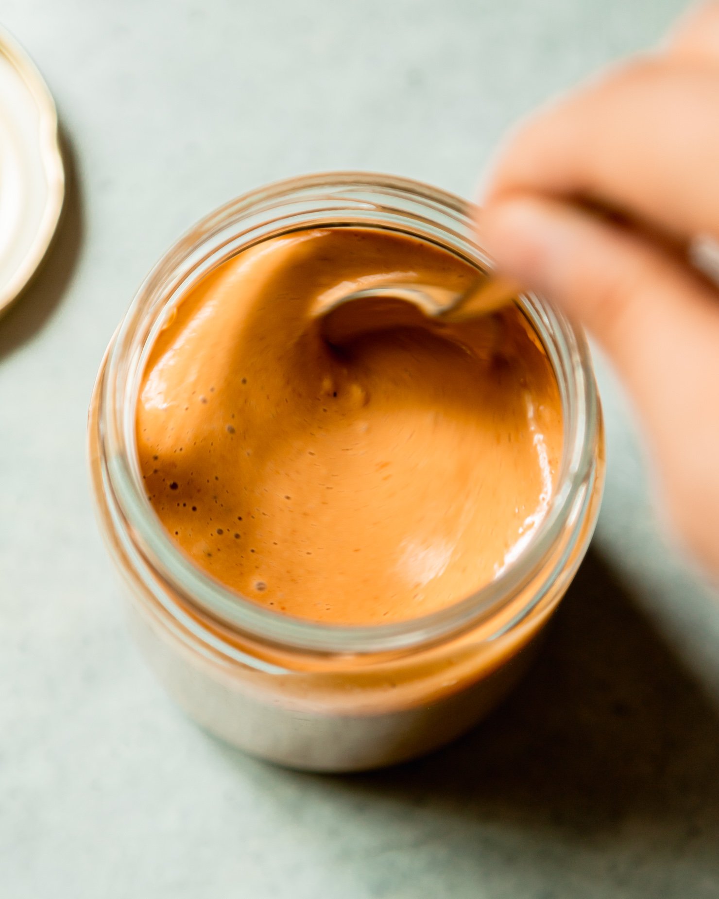 The Mess-Free Way To Stir Nut Butter