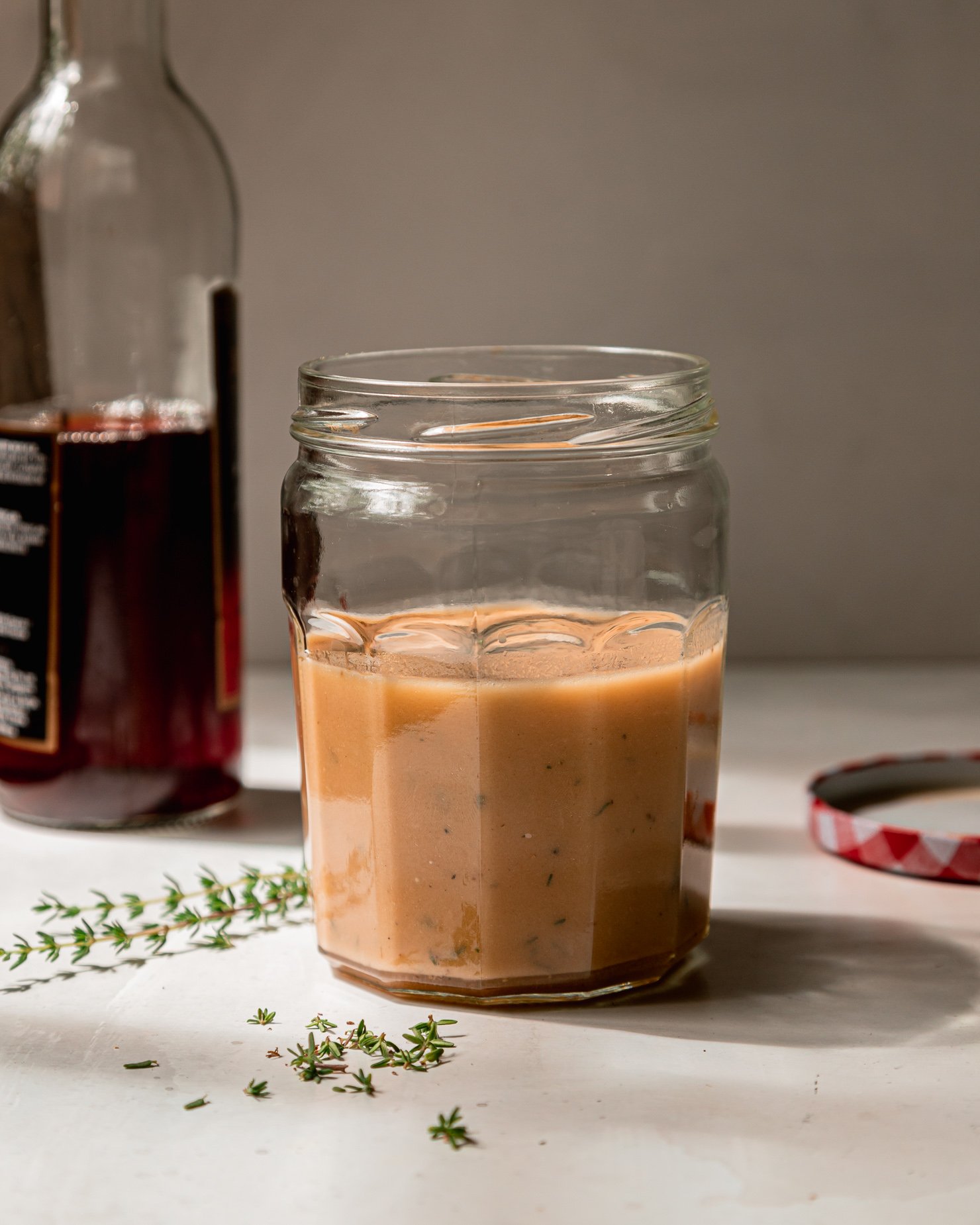 Easy Red Wine Vinegar Dressing with Thyme The First Mess